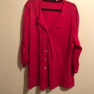 Lightweight Fenini Cotton Linen jacket/shirt xxl